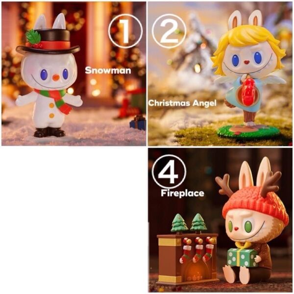 popmart labubu クリスマス Christmas the monsters