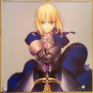 TYPE-MOON 2012年度 カレンダー C81 ＆ 通販 限定 /Fate/月姫/空の境界/FGO/コミケ81/武内崇/奈須きのこ/TYPE/TM/2012/タイプムーン