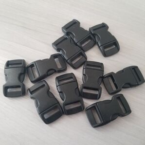 新品!コードロッカー パラコード サイドリリース コードロック 10個セット 黒