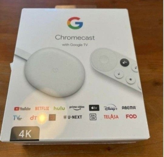 クロームキャスト 純正 Chromecast with Google TV 4K