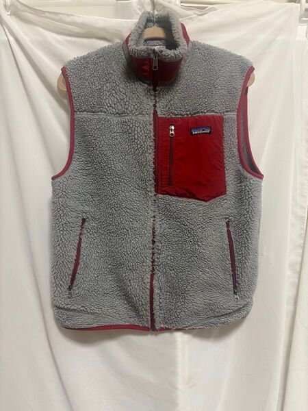 レトロx パタゴニア ベスト フリース 裏地メッシュ patagonia メンズ