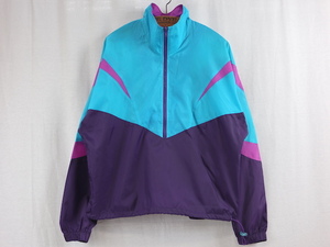 NIKE■ナイロンハーフジップジャケット 90S/M ナイキ