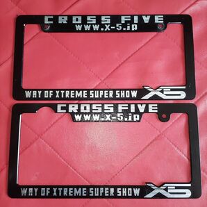 CROSS FIVE ナンバーフレーム