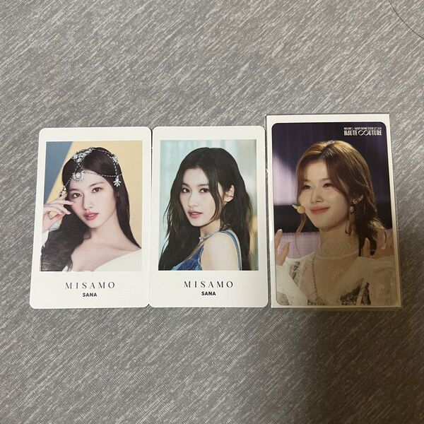 TWICE MISAMO サナ フォトカード クリアトレカ