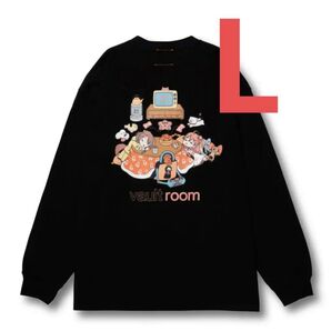 vaultroom MIKKORONE L/S TEE / BLACK みっころね