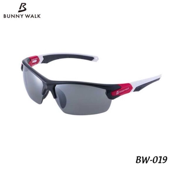 バニーウォーク 偏光グラス BW-019 ブラック×レッド BUNNY WALK