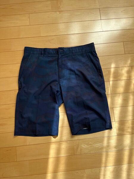 performance gear PG パフォーマンスギア ゴルフウェア ハーフパンツ 迷彩柄 ネイビー 32インチ