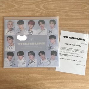 TREASURE 日本アルバム メンバー全員直筆サイン
