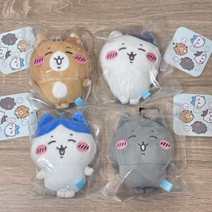 ちいかわ ハチワレとごきげんななかまマスコット(4個セット)