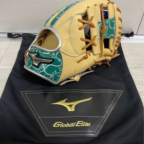 限定個数 新品 未使用 軟式用 グローバルエリート Hselection SIGNA プリントデザイン 内野手用 サイズ9