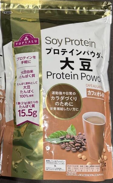 値下げ トップバリュー プロテインパウダー カフェオレ風味