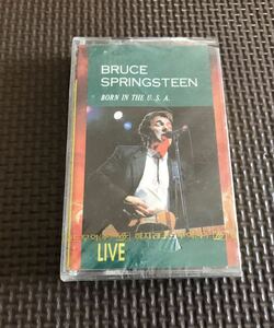 【新品未開封】【レア】☆ブルーススプリングスティーン☆カセットテープ BRUCE SPRINGSTEEN 【Born In The U.S.A.】韓国版