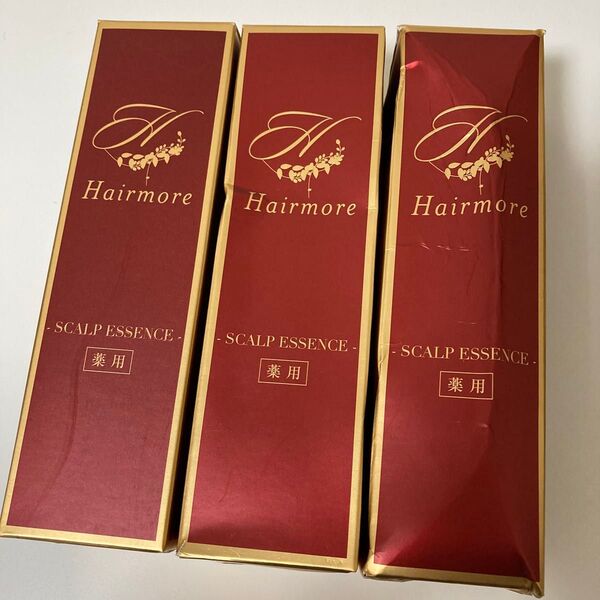ヘアモア 未使用3箱セット 薬用ヘアローション 強力グロスドン