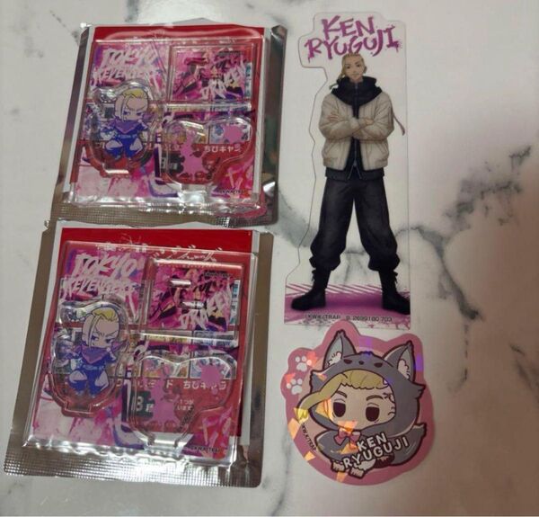東京リベンジャーズ 龍宮寺堅 ドラケン アクスタ シール しおり セット