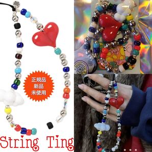 カテ変可☆正規店購入★String Ting★ love in the clouds ストラップ