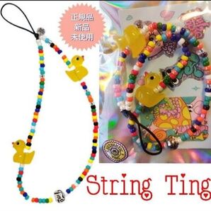 String Ting アヒル カラフル マルチカラー 正規品 新品未使用