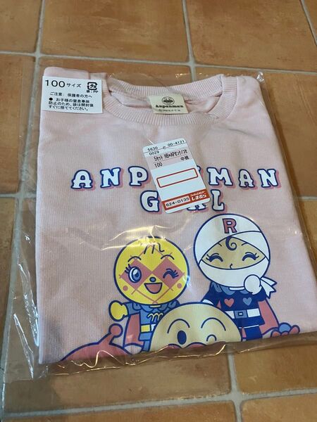 しまむら アンパンマン 長袖トップス 100サイズ