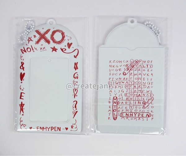 ENHYPEN XO ホワイト トレカケース