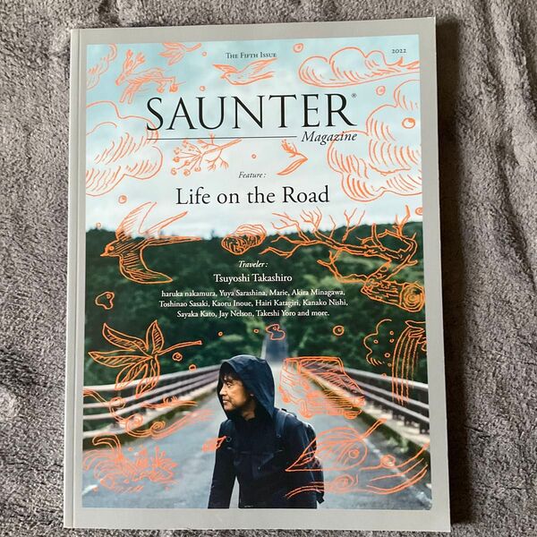 SAUNTER Magazine (THE FIFTH ISSUE) 移動生活 Life on the Road/キルティ