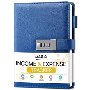 金銭出納帳 A5 鍵付き 2024 日付なし会計帳簿 家計簿 お小遣い帳 120ページ 中小企業 個人事業主向け シンプル