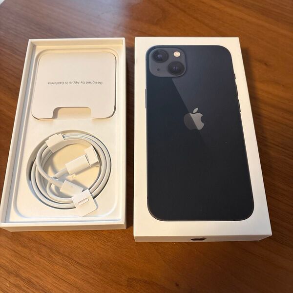 iphone13 黒 箱のみ ケーブル付き 空箱