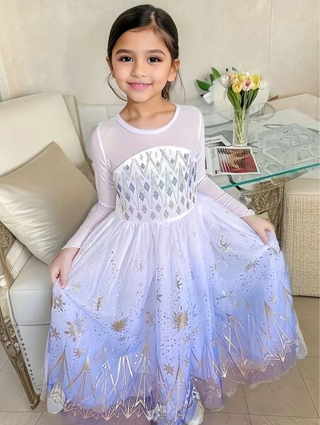 女の子ドレス コスプレ 子供 コスチューム ワンピース ロング丈 マント付き