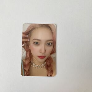 redvelvet イェリ yeri トレカ psycho
