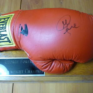 ジョージ・フォアマン(George Foreman) 直筆サイン入りボクシンググローブ