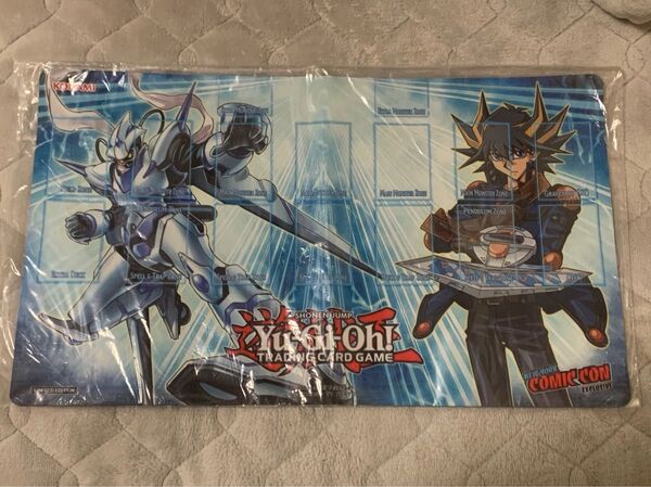 遊戯王 不動遊星&ジャンクスピーダー コミコン プレイマット comic con