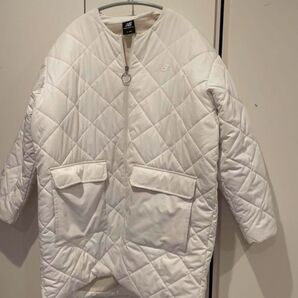 new balance ニューバランス キルティングジャケット 白 ホワイト 長袖