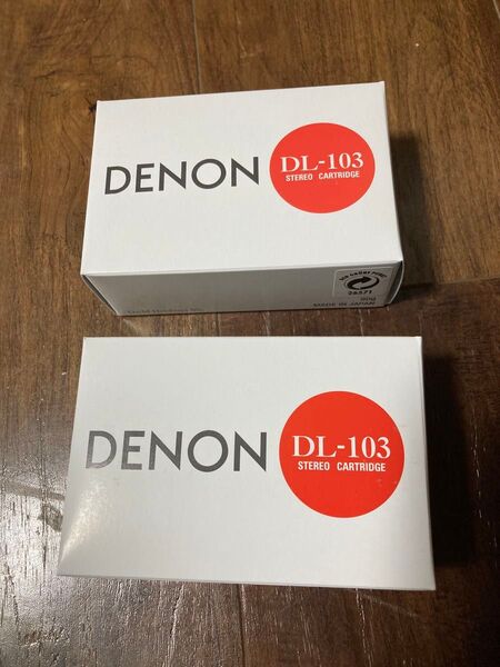【2個セット】 DENON DL-103 MCカートリッジ デノン 新品 逆輸入 デノン デンオン 逆輸入品