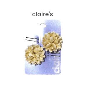 claire's 花 髪飾り ヘアアクセ