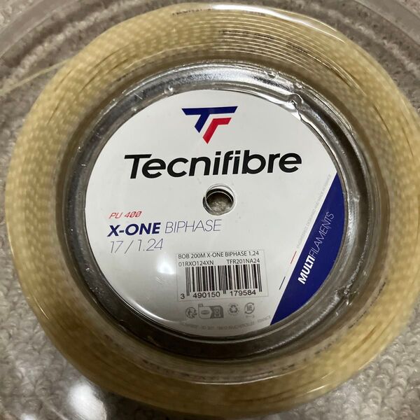 テクニファイバー X-ONE Tecnifibre 1.24mm 12m x2
