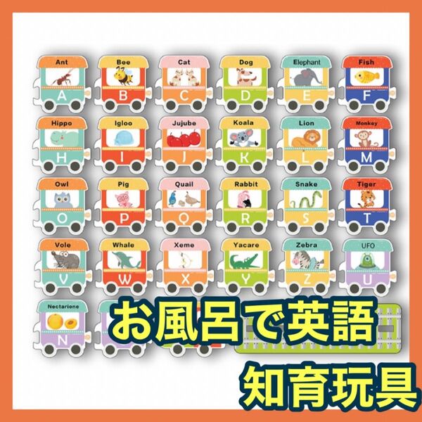 【数量限定セール】在庫限り お値下げ お風呂 おもちゃ アルファベット 英語 知育玩具 お風呂嫌い