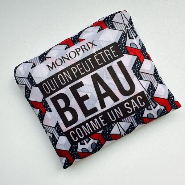 モノプリ エコバッグ エッフェル塔 トリコロール MONOPRIX トートバッグ フランス土産 パリ土産 定番 人気