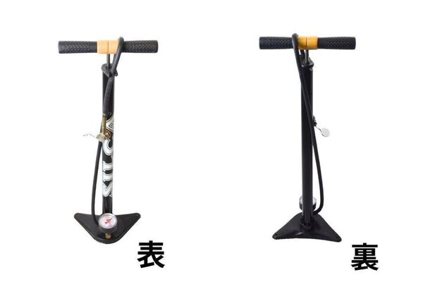 N5) SILCA シリカ ゲージ付 ヒラメ式 フロアポンプ ビンテージ 空気入