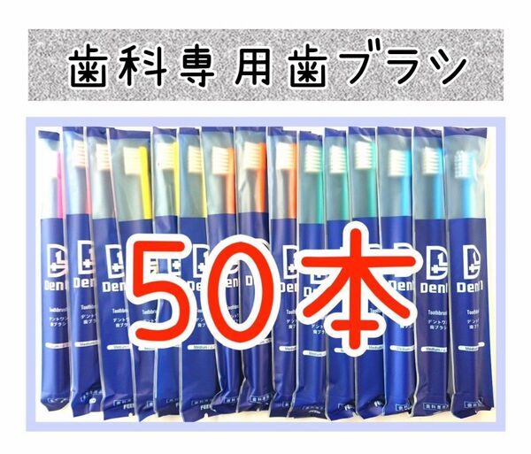 【新品未使用】 歯科医院専用歯ブラシ50本