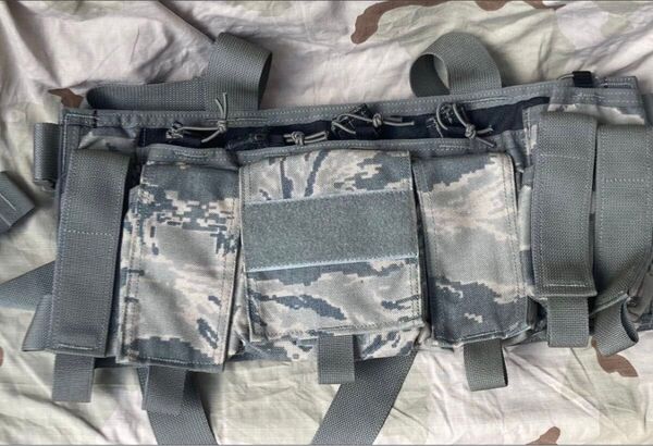 米軍実物 米軍放出品 DBT BATTLELAB ABU LOW VIS RACK チェストリグ USAF 空軍 サバゲー