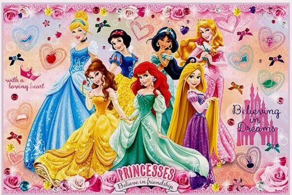 ★新品★レジャーシート(S)★プリンセス★お姫様★Disney★1人用★ミニサイズ