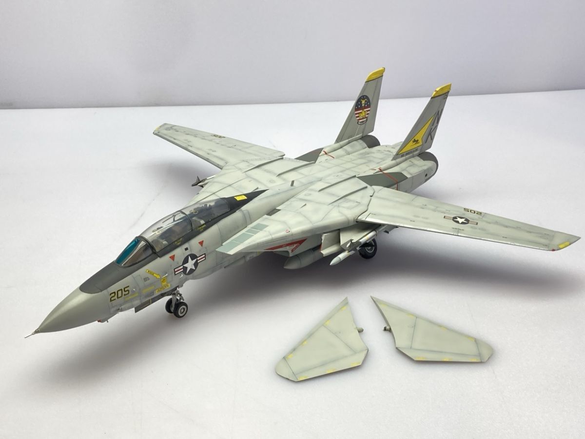 Yahoo!オークション -「f14 トムキャット 48」(完成品) (航空機 Yahoo!オークション -「f14 トムキャット 48」(完成品) (航空機