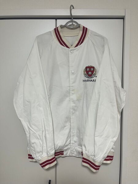 カレッジ ジャケット ブルゾン 古着 メンズ ハーバードXL 大きいサイズ ブルゾン ジャケット ハーバード大学 Harvard
