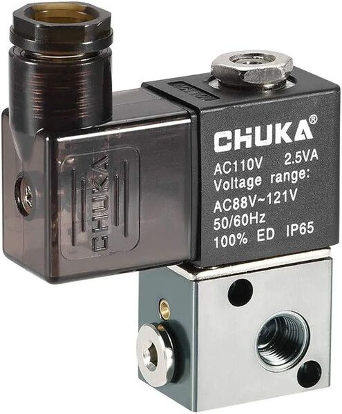 ソレノイドバルブ シングル 電磁弁 3V1-06 3ポート