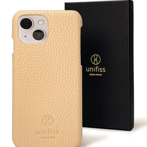 iPhone13 ケース 軽量 アイフォン 高級 PUレザー スマートフォンケース カバー ベージュ