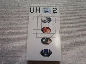 宇多田ヒカル UH2 UTADA HIKARU SINGLE CLIP COLLECTION VOL.2 歌詞カード＆ステッカー付 VHSテープ 中古品 再生OK