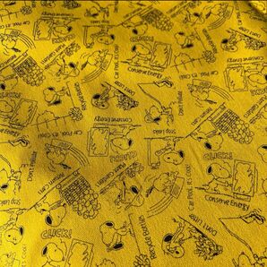 A.スヌーピー キャンバスコットン生地