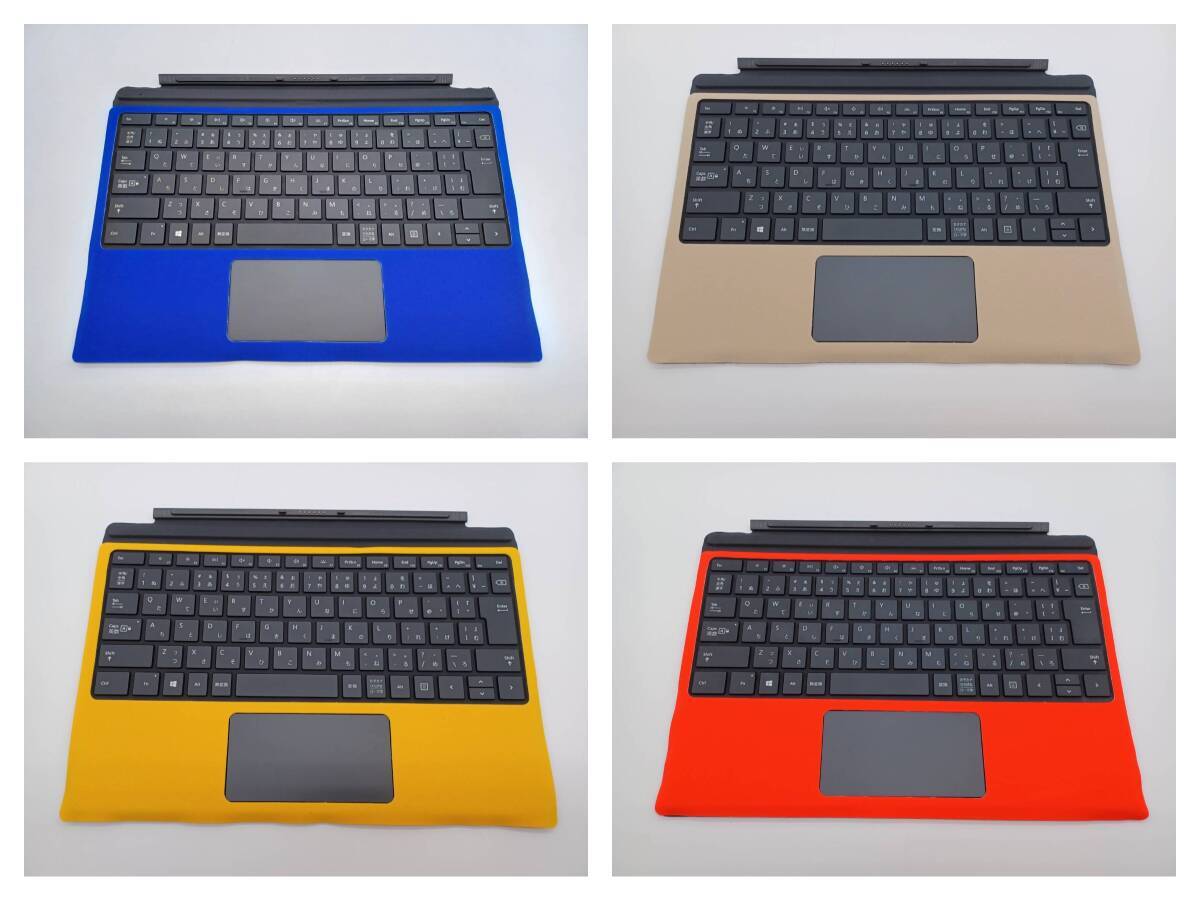 値下げ!新色! Surface Pro 中古キーボードに新品スウェード保護貼付 マイクロソフト Surface Pro キーボード オークション比較