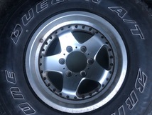 BERG SIV 8J +10 6H139.7社外アルミ 285/75R16ブリヂストンデューラー A/T694 5本 LAND CRUISERランクルプラドサーフパジェロサファリ FJ_画像9