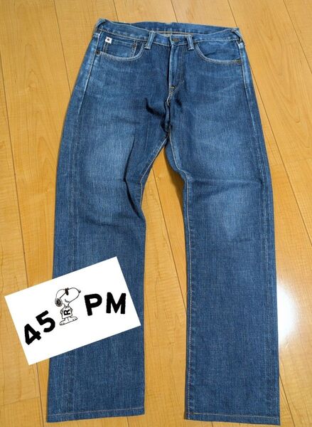 レア!45R 45rpm ピーナッツ(スヌーピー)コラボ デニム28インチ