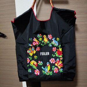 ★新品★花と鳥の刺繍エコバッグ レディース エコバック
