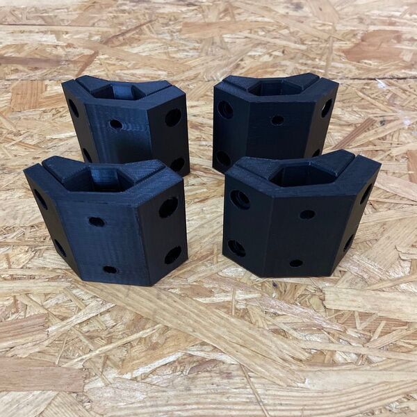 (ABS仕様)ミルウォーキー パックアウトレール用ブラケット2セット Q